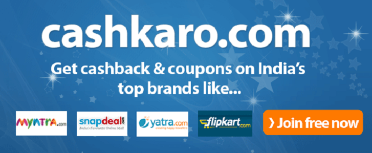 Join CashKaro Now