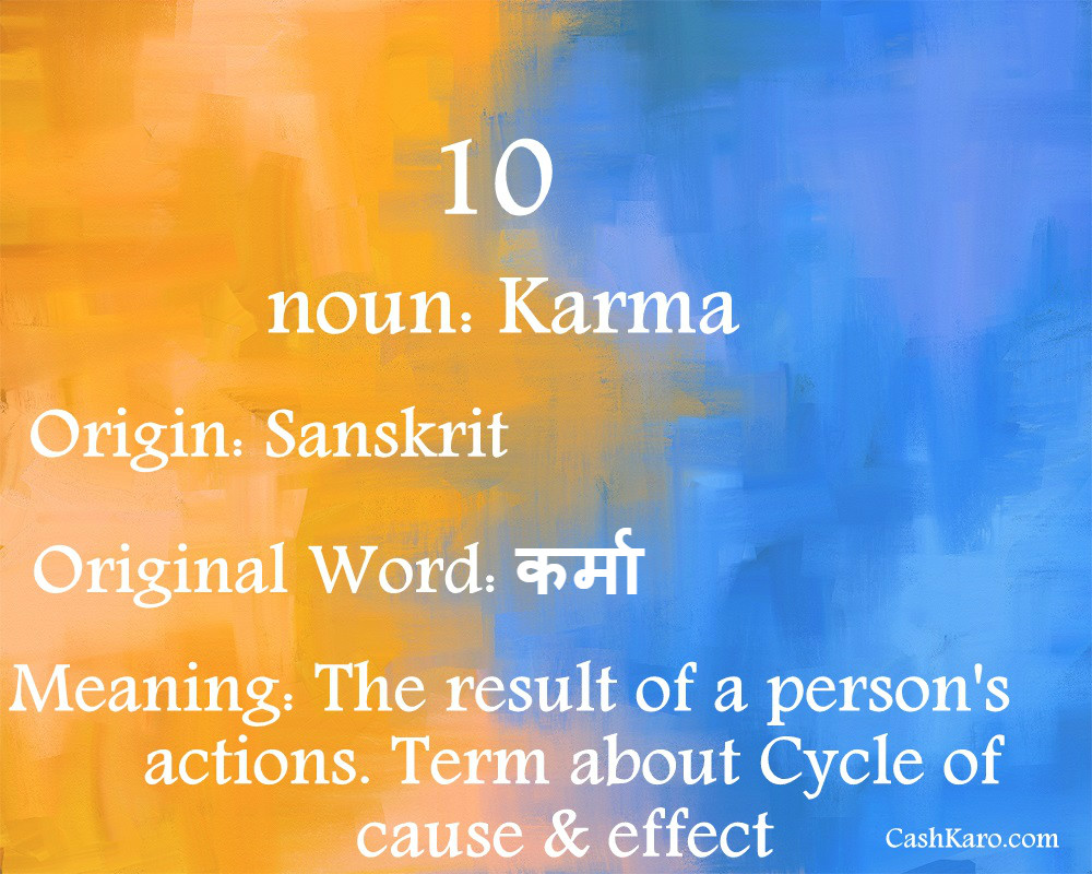 english word hindi 10