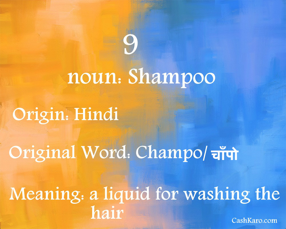 english word hindi 9