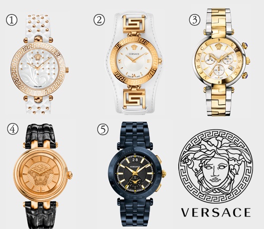 versace brand watches