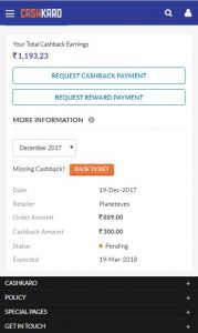 Planeteves Cashback