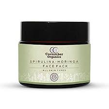 Cucumber Organics Spirulina Moringa Face Pack
