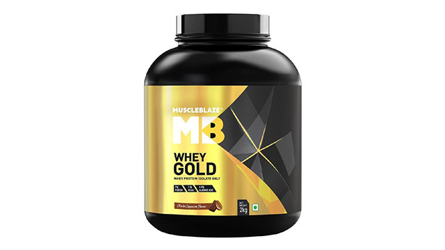 MuscleBlaze Whey Gold 100% Whey Protein Isolate