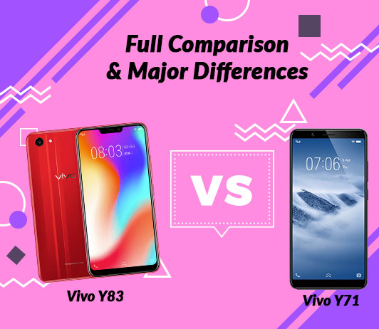 Full-Comparison Vivo Y83 vs Vivo Y71: Full Comparison & Major Differences