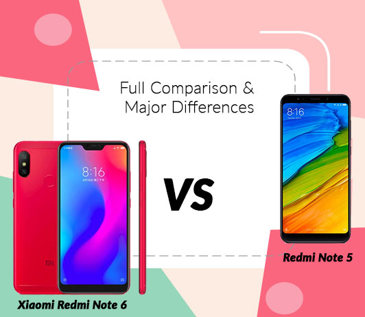 Full-Comparison Xiaomi Redmi Note 6 vs Xiaomi Redmi Note 5: Full Comparison & Major Differences