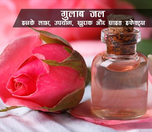 rose water rose water ke fayde aur nuksan in hindi