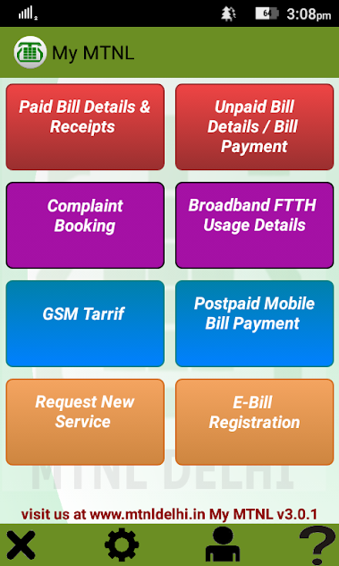 MTNL App