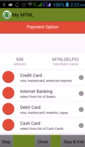 MTNL App