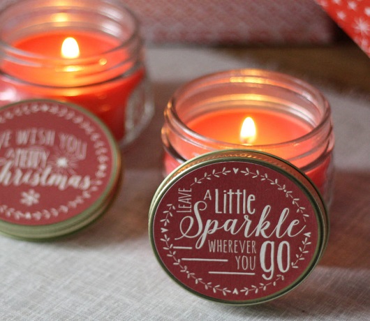 Scented Christmas Candles For Sweet Fragrances