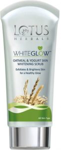 Lotus Whiteglow Oatmeal and Yoghurt Skin Whitening Scrub