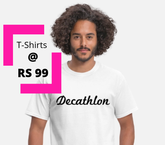 Buy Decathlon T-shirts At Just Rs 99