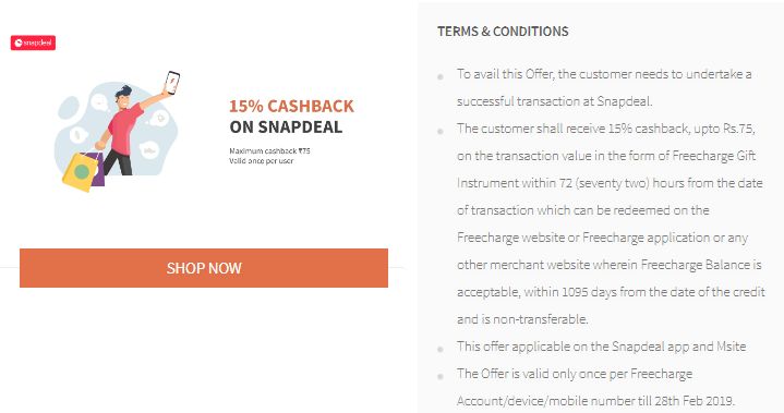 snapdeal coupons for new users today