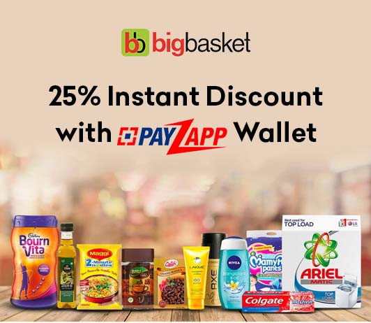BigBasket PayZapp Offer BigBasket PayZapp Offer