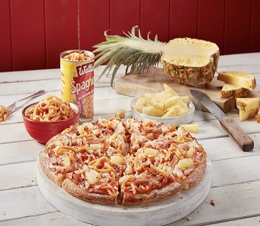 Domino’s Instigates Hawaiian Spaghetti Pizza Domino’s Instigates Hawaiian Spaghetti Pizza