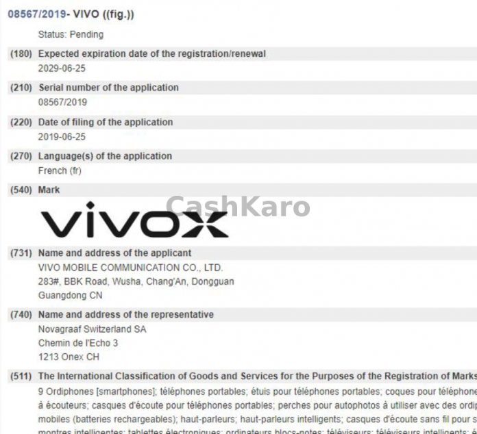 Vivo X Patent Leaked Vivo X Patent Leaked