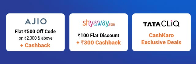 Top Offers on Fashion During Big Cashback Days