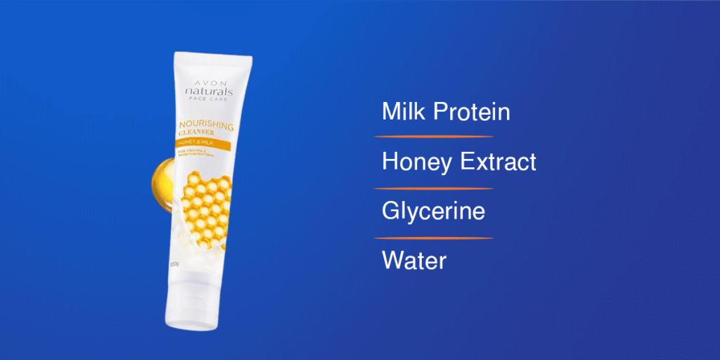 Avon Naturals Milk And Honey Nourishing Face Wash