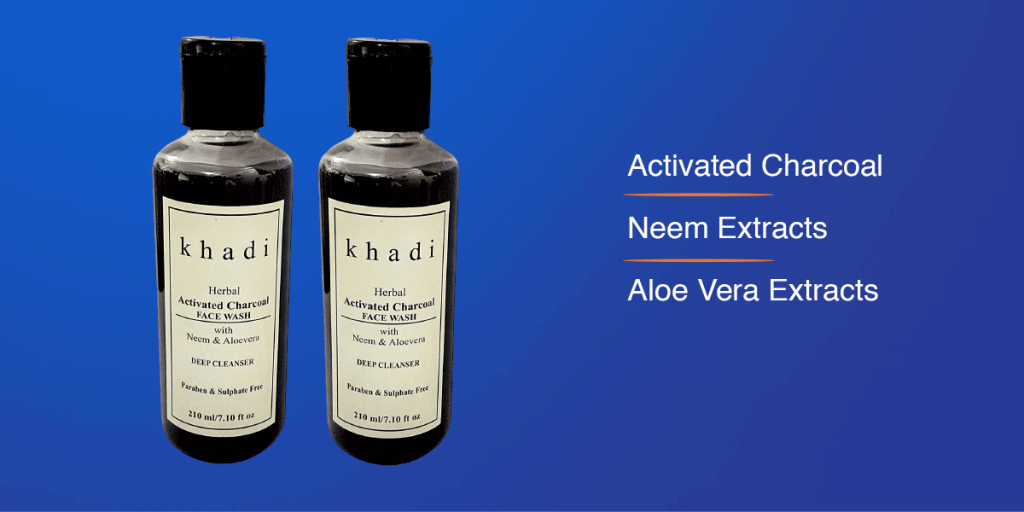 Khadi Chrcoal Face Wash