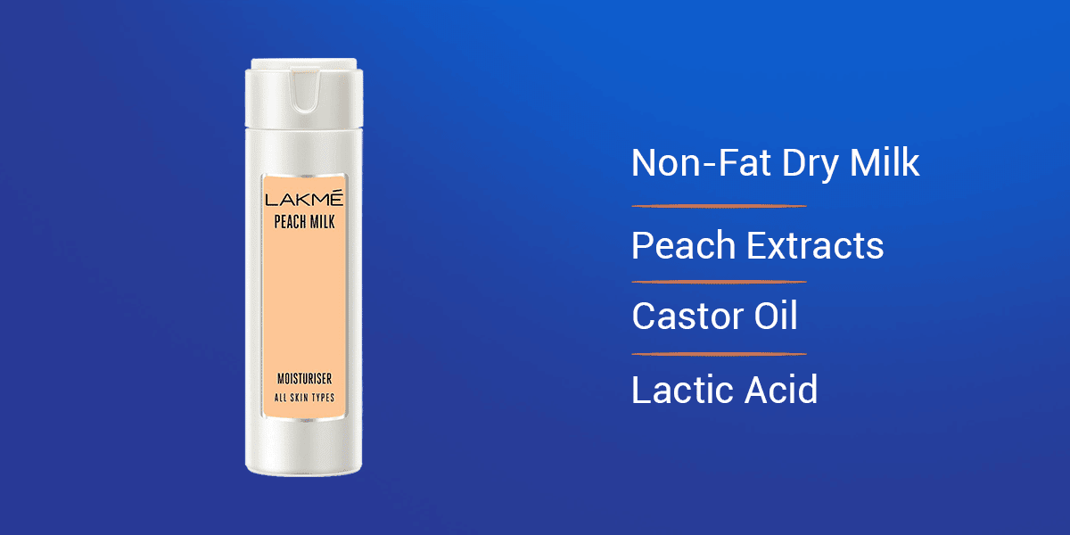 Lakme Peach Milk Moisturizer Body Lotion