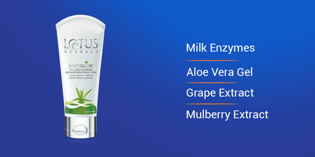 Lotus White Glow Face Wash