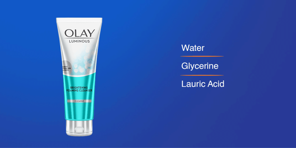 Olay Face Wash for glowing skin