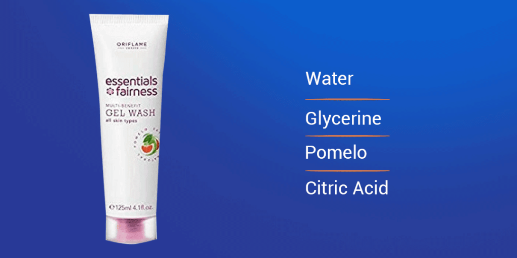 Oriflame whitening face wash