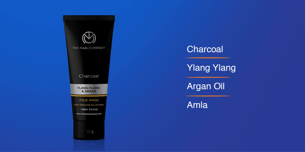 The Man Company Charcoal Face Wash