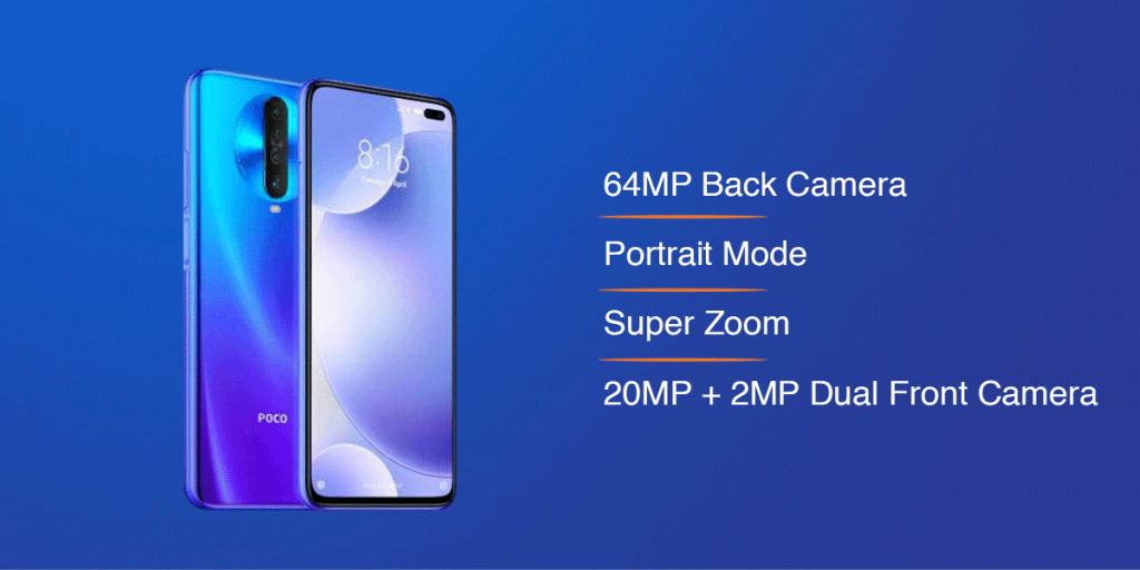 POCO X2 Camera Phone