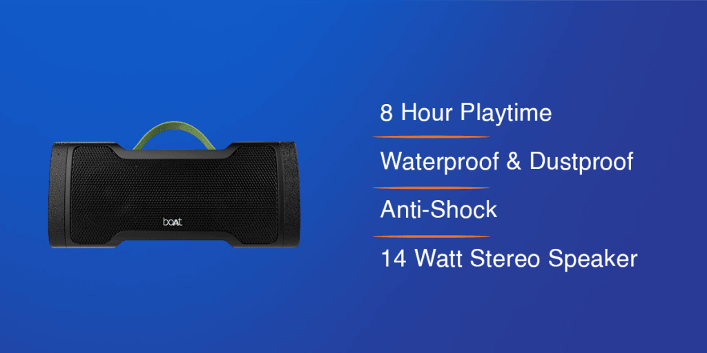 boAt Stone 1000 Portable Wireless Speaker