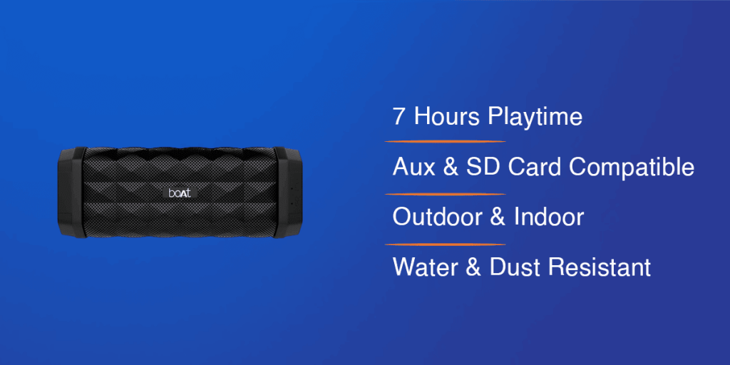 boAt Stone 650 Portable Wireless Speaker