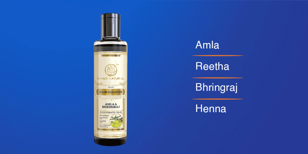 Khadi Herbal Amla & Bhringraj Shampoo