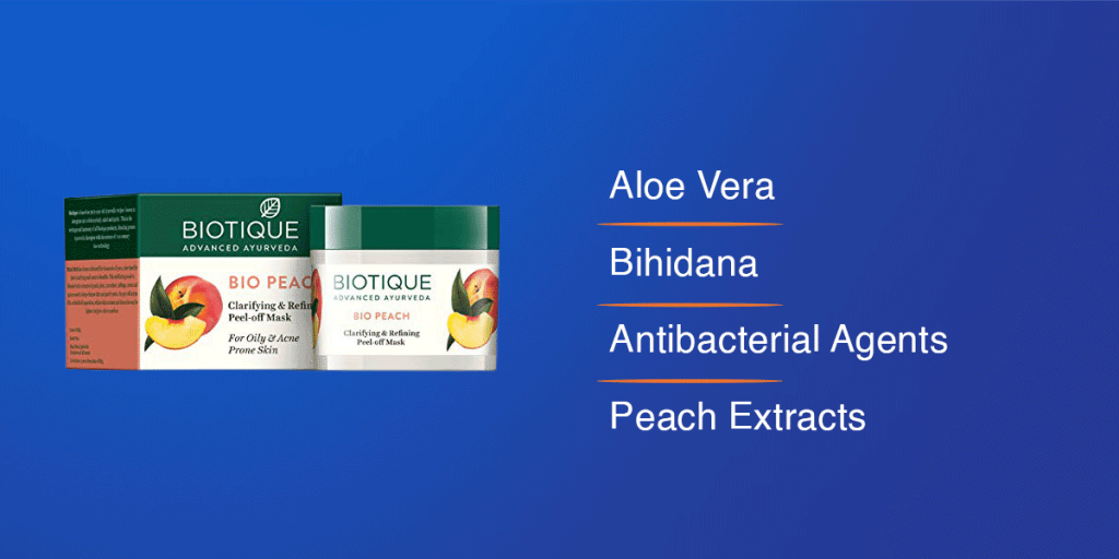 Biotique Bio Peach Peel Off Face Mask