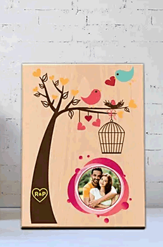 Love Birds Photo Frame