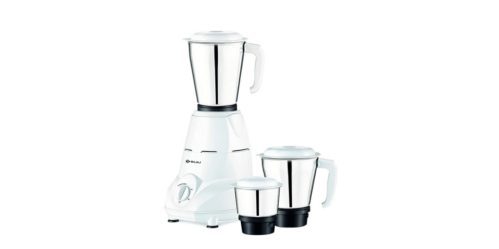 Bajaj Rex Mixer Grinder, 500 W – 3 Jars