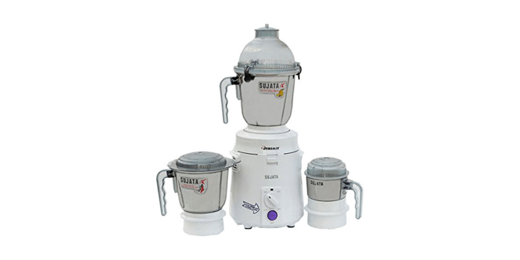 Sujata Dynamix DX Mixer Grinder, 900 W – 3 Jars
