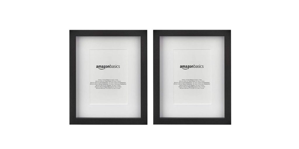 AmazonBasics Matted Photo Frame