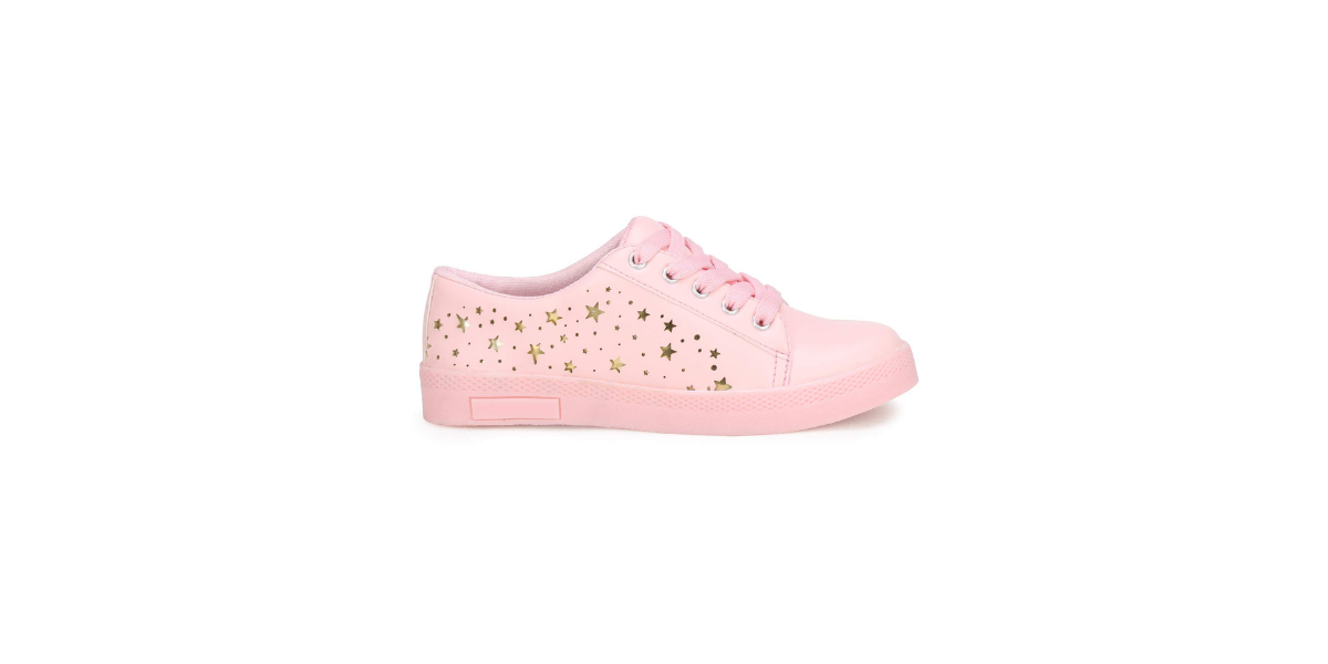 Denill Star Laser Cut Sneakers