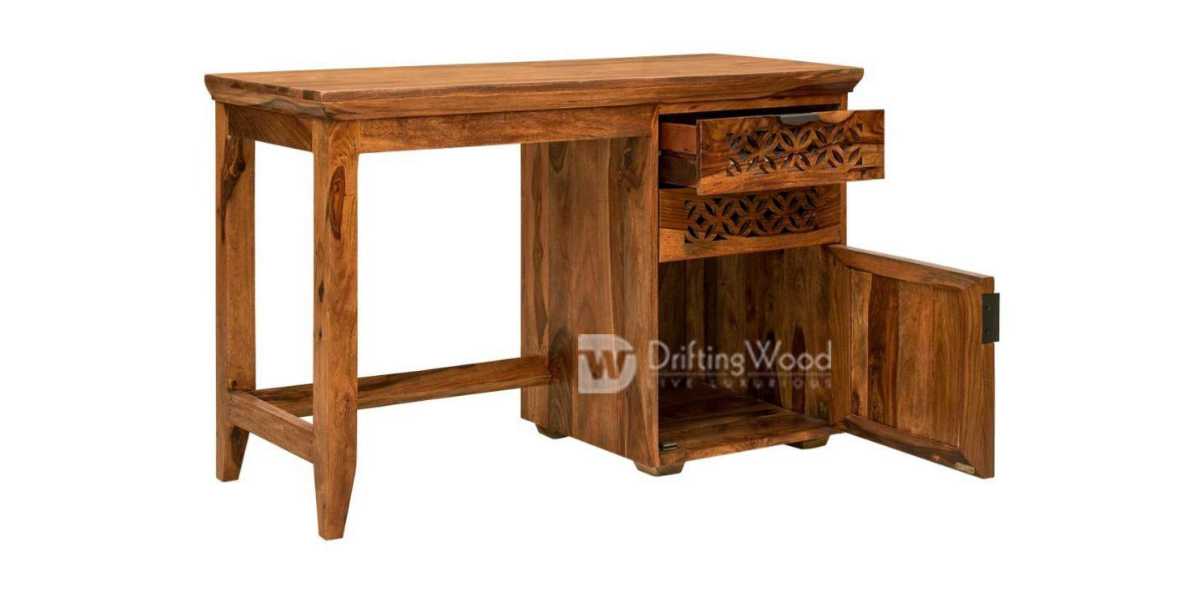 Drifting Wood Sheesham Writing Study Table