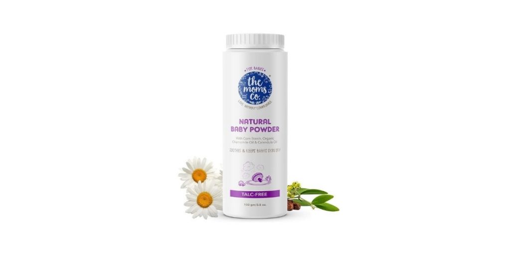 The Moms Co Talc-Free Natural Baby Powder