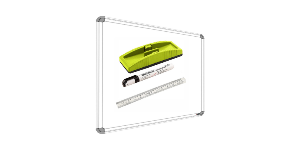 Roger & Moris White Board (4 feet X 3 feet) : : Office