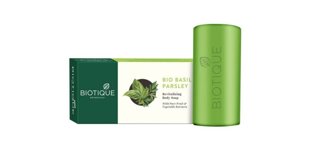 Biotique Basil And Parsley Revitalizing Body Soap