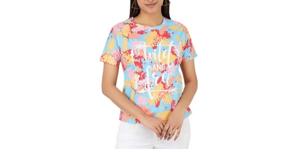 Printed tshirt for women