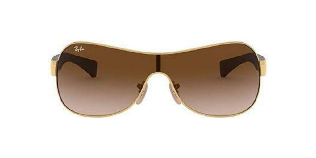 Ray-Ban Men's Wings III Metal Shield Sunglasses | Neiman Marcus