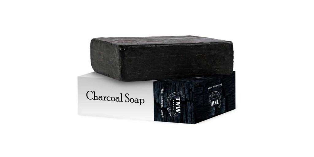 Charcoal soap