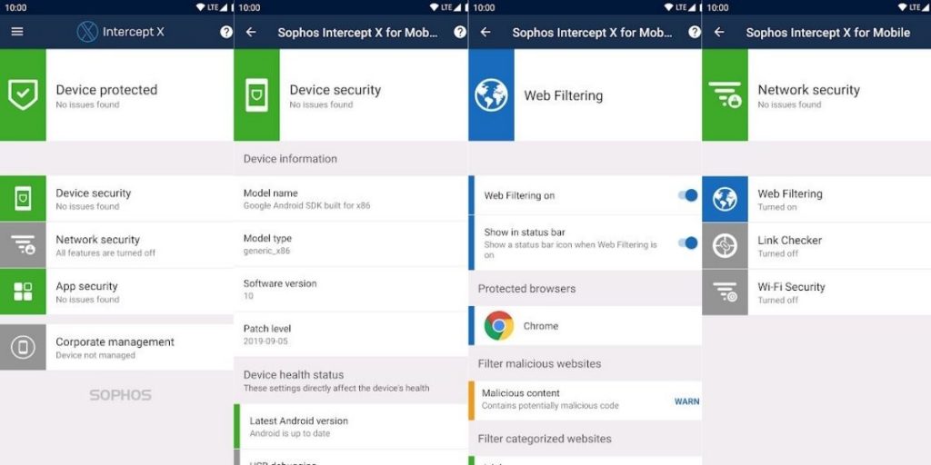 Sophos Mobile Security