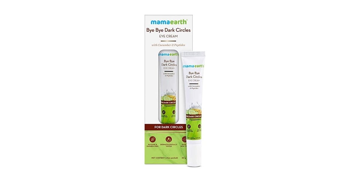Mamaearth Bye Bye Dark Circles Eye Cream