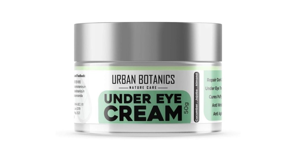 15 Best Under Eye Creams for Dark Circles in India Urban Botanics Under Eye Gel