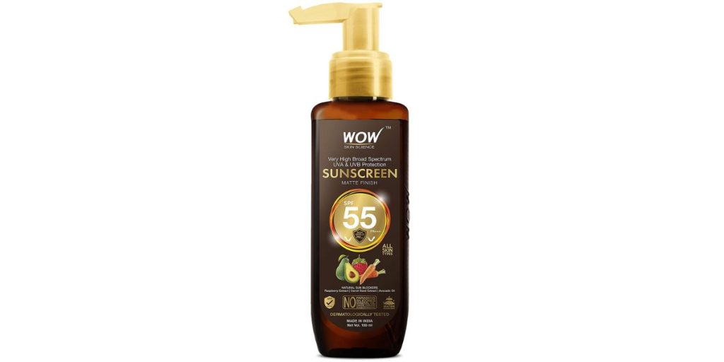 Wow Skin Science Sunscreen