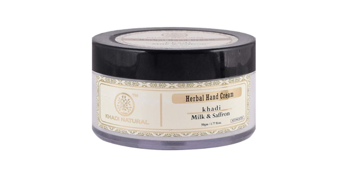 Khadi Milk and Saffron Herbal Hand Cream