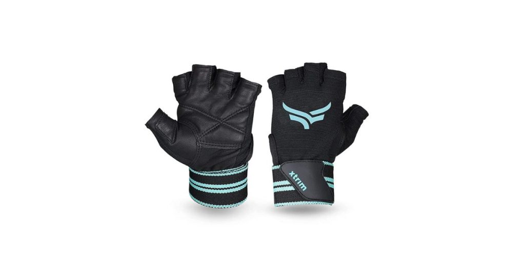 XTRIM Leather Gym Gloves